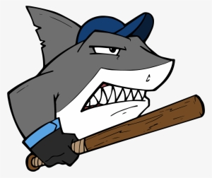 Baseball Clipart Shark - Indy Sharks Baseball Logo