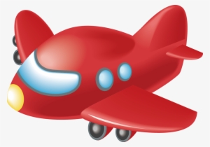 Car Clip Art Toy Aircraft Rocket Truck - Red Airplane Cartoon