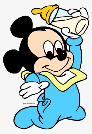 Baby Clipart Mickey - Baby Mickey Mouse