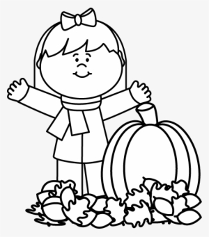 Art Cliparts Black - Fall Clipart Black And White