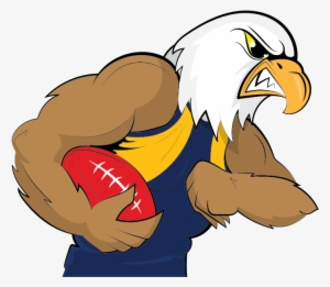 Eagles Clipart Moving - West Coast Eagles Cartoon 2018