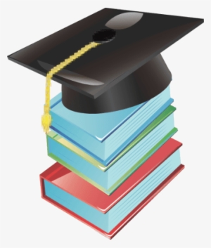 Graduation Clipart Png - Graduation And Books Clip Art