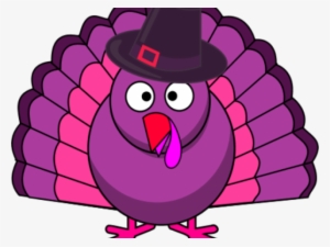 Turkey Clipart Pink - Turkey Cartoon