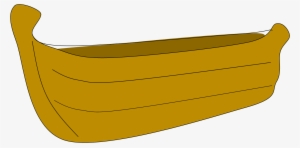 Fishing Boat Clipart Wooden Canoe - Cartoon Wooden Canoe