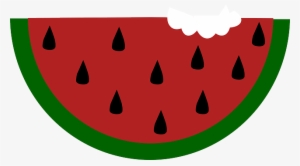 How To Set Use Watermelon With Bite Clipart