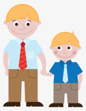 Dad And Child Clipart Png