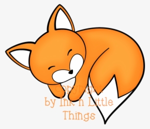 Fox Clipart Foxy - Things That Are Orange Clipart