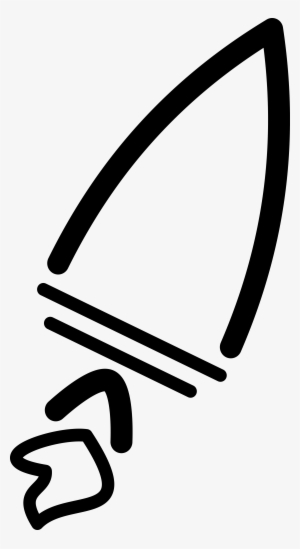 Png Image - Transparent Black Rocket Clip Art