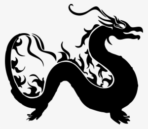Dragon Clipart Silhouette Pencil And In Color Dragon - Dragon Clip Art