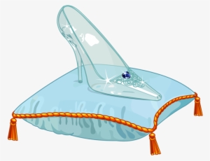 Pillow Vector Png Download - Glass Slipper Cinderella