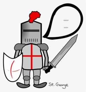 St George And The Dragon Svg Vector File, Vector Clip - St George Clip Art