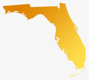 Florida Map Outline Png Picture Transparent Library - Florida State ...