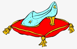 Microsoft Cliparts Pillow - Glass Slippers Clipart