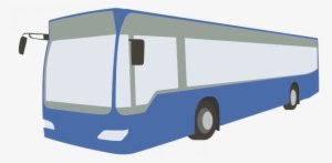 School Bus Coach Clip Art - Blue Bus Png