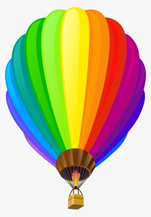 Hot Air Balloon Transparent Png Clip Art Image, Is - Hot Air Balloon Clipart With Transparent Background