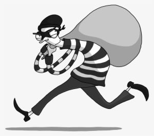 Monster Waves Clipart Accounting - 3 Bank Robber Cartoon