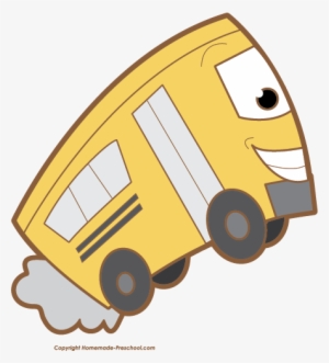 Bus Clipart Face - Fast Bus Clipart