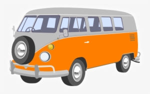 Vw Bus Clipart - Volkswagen Van Clipart