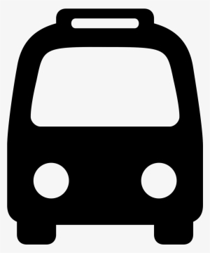 Bus Clipart Rectangle - Bus Icon Gray