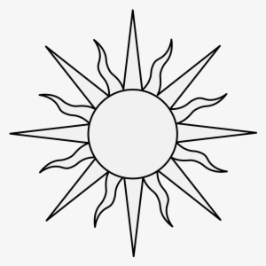 Details, Png - Sunflower Drawing Black And White