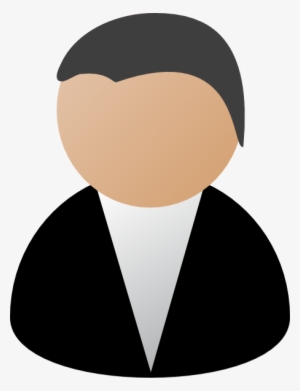 Business Person Black Clip Art At Clker - Person Black
