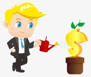 Portfolio Categories - Young Businessman Cartoon
