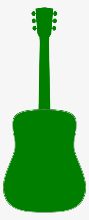 Green Guitar Clipart