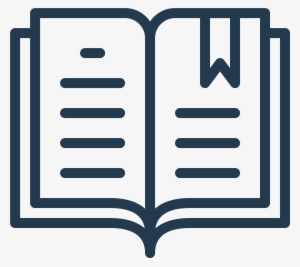 Crown Clip Library Download - Book Icon Black And White