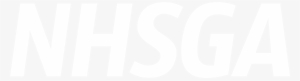 Nhsga White Logo - Image May Contain: Text