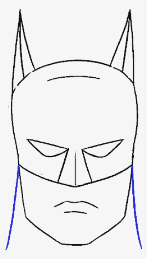 Batman Outline How To Draw Batman'head Easy Drawing - Drawing
