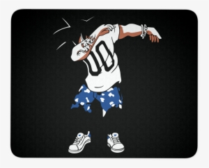 Super Saiyan Goku Dab Dance Mouse Pad -tl00233mp - Dragon Ball Hip Hop Art