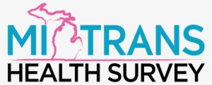 A Blue, Pink And White Logo That Says Mi Trans Health - National Women's Health Week 2017