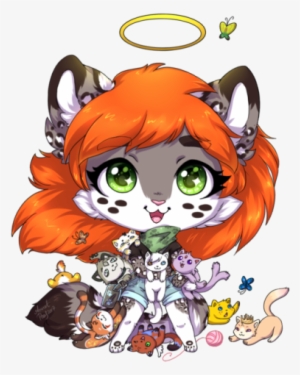 Lil Snow Leopard - Drawing