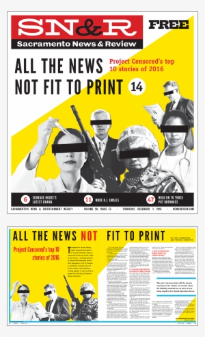 This Is A Selection Of Covers And Interior Feature - Sacramento News And Review