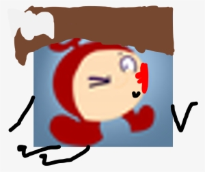 Discustingpepsi As Monika - Transparent Monika Sticker