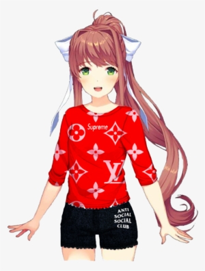 Doki Doki Literature Club Monika