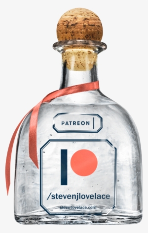 Steve Lovelace Patreon Bottle - Patron Silver Blanco Tequila