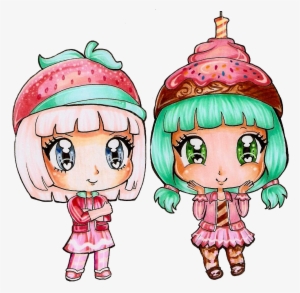 Taffyta And Candlehead By Bee - Wreck It Ralph Candy People