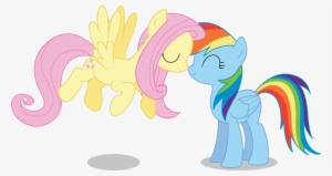 Fluttershy - Fluttershy Et Rainbow Dash Pony