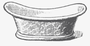 Bath Drawing Old Fashioned - Drawing