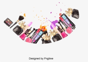 Creative Makeup Tools, Makeup Clipart, Tools Clipart, - Portable Network Graphics