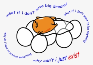 Egg Wordart Png Transparent Translucent Gudetama - Gudetama Wallpaper Phone