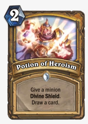 Potion Of Heroism Paladin Spell Common Knc 🐘 2 Mana - 5 Mana Paladin Spells