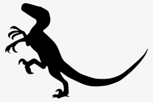 Png File - Velociraptor Silhouette