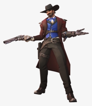 Overwatch Mccree Png Clip Library - Mccree Transparent
