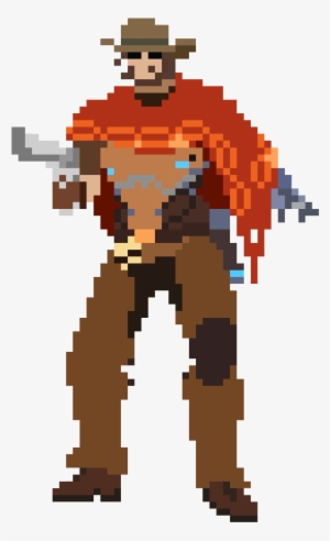 Full Mccree From Overwatch - Cartoon