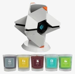 Ghost Candle Holder Material Candles Set Of - Eb Games Destiny 2 Ghost