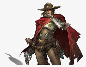 Over Watch Mccree Cosplay Costume Custom