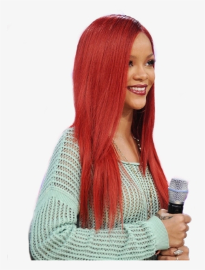 Rihanna Png By Vs Angel-d5y909q - Rihanna Red Hair Png
