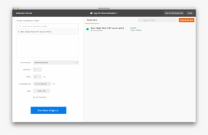 Postman Collection Runner